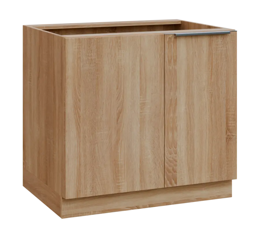 SISR - 9 spodní skříňka, rohová, 1-dveřová, pravá, 870x900x600, dub bardolino